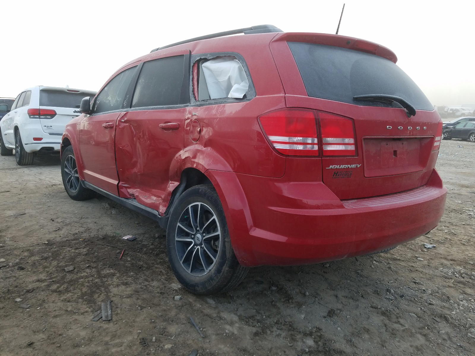 Photo 3 from auction – 2018 DODGE JOURNEY SE with VIN 3C4PDCAB5JT497040