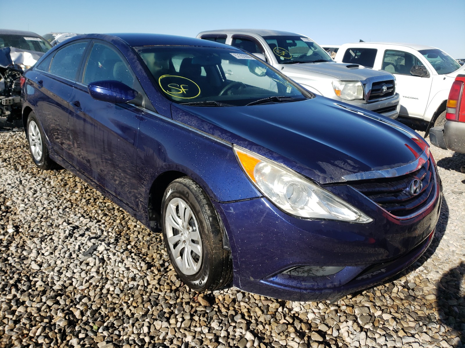 Photo 1 from auction – 2012 HYUNDAI SONATA GLS with VIN 5NPEB4AC6CH326053