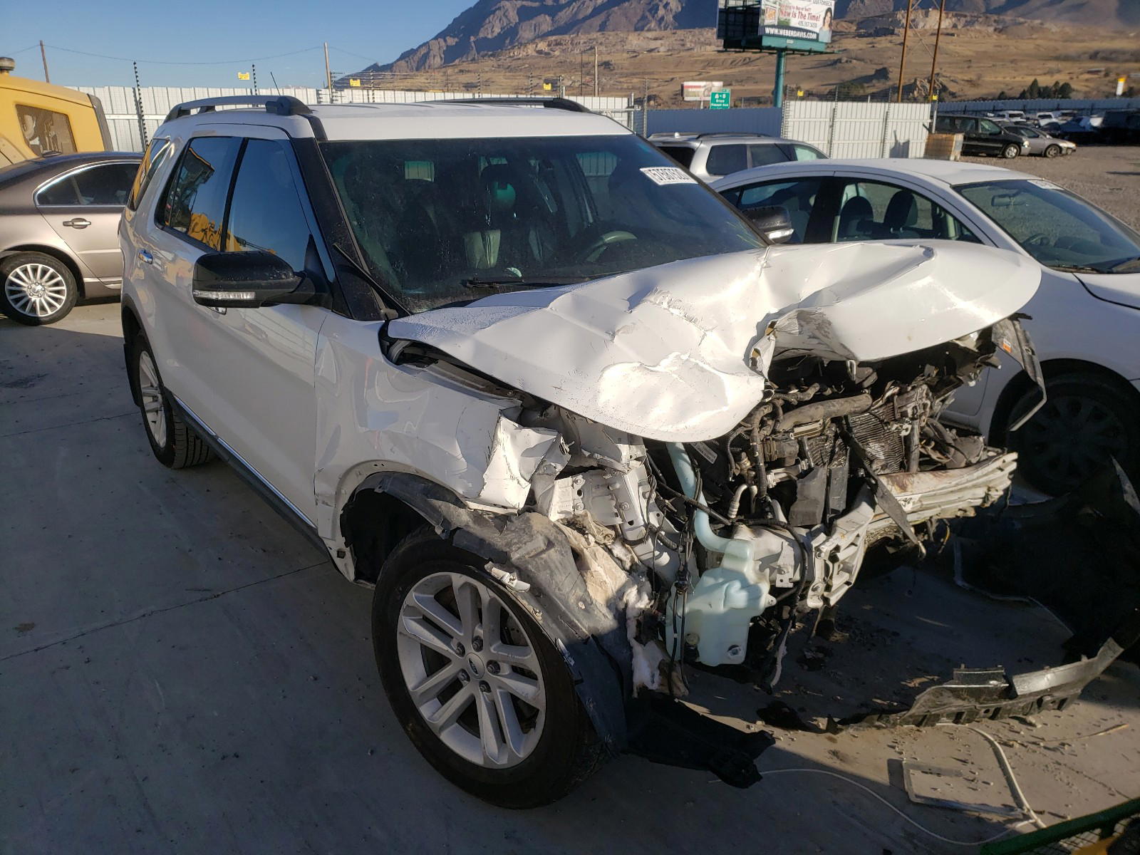 FORD EXPLORER 2015 with VIN 1FM5K8D82FGA16615 - Photo from auction
