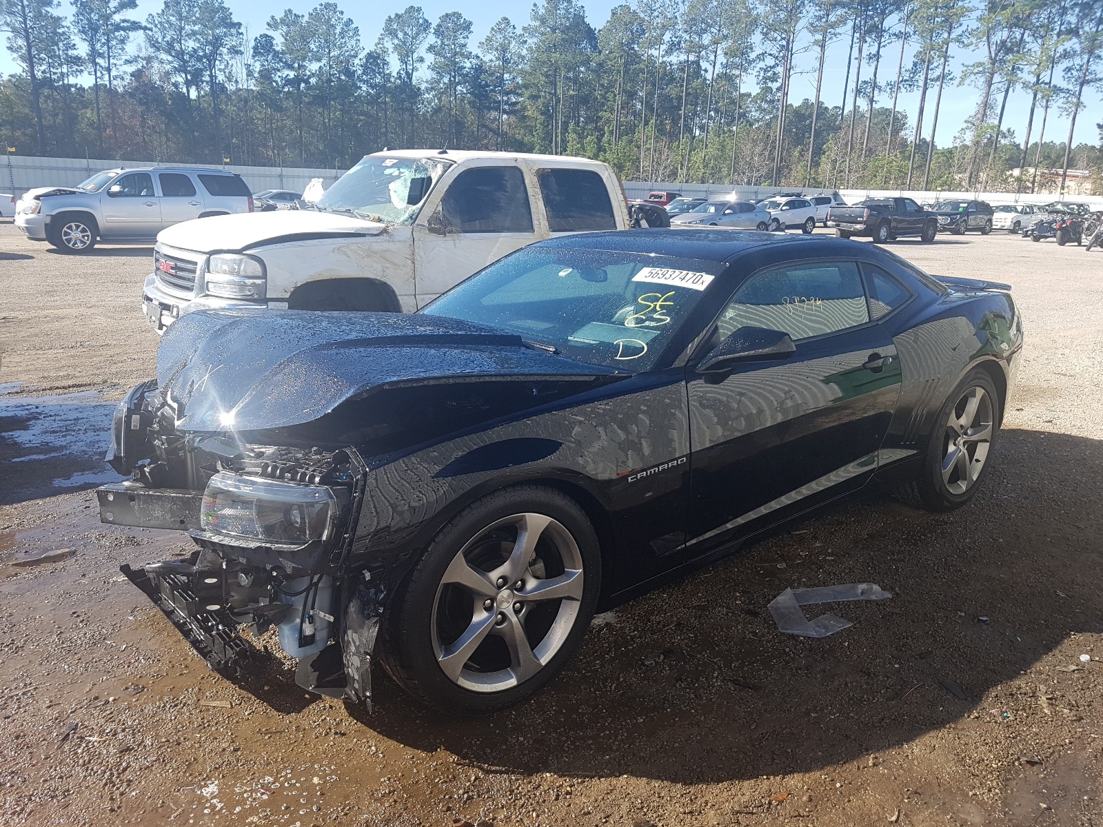 Photo 2 from auction – 2014 CHEVROLET CAMARO LT with VIN 2G1FC1E33E9177156