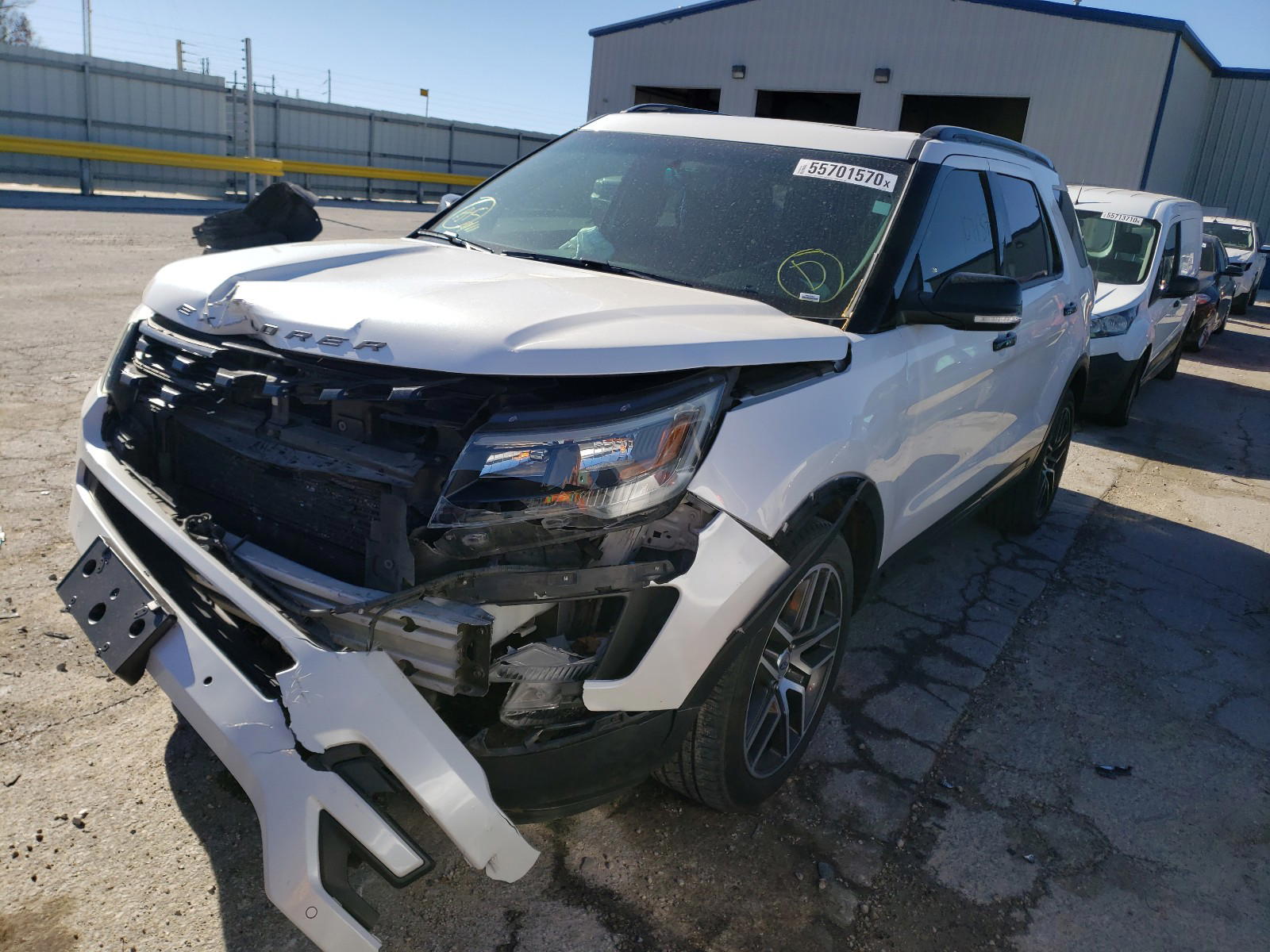Photo 2 from auction – 2016 FORD EXPLORER S with VIN 1FM5K8GT6GGD26879