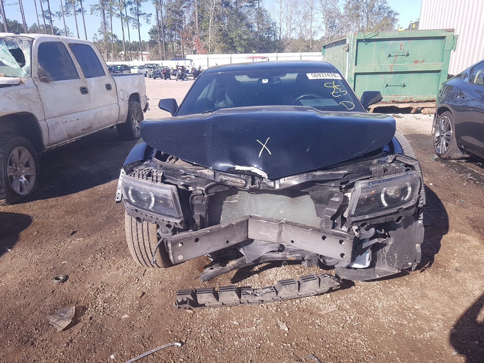 Photo 9 from auction – 2014 CHEVROLET CAMARO LT with VIN 2G1FC1E33E9177156