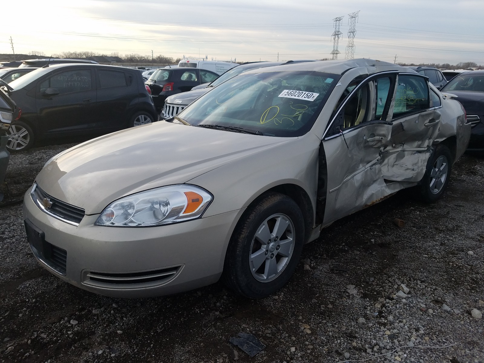 Photo 2 from auction – 2008 CHEVROLET IMPALA LT with VIN 2G1WT58N181374981