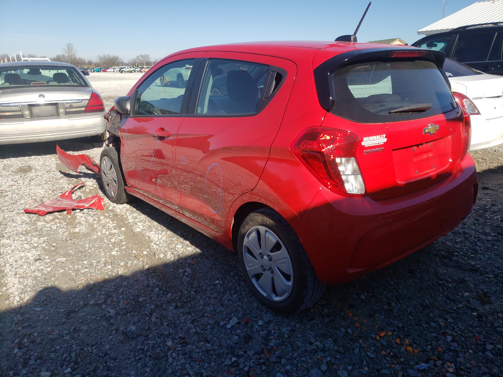 Photo 3 from auction – 2018 CHEVROLET SPARK LS with VIN KL8CB6SA7JC432965