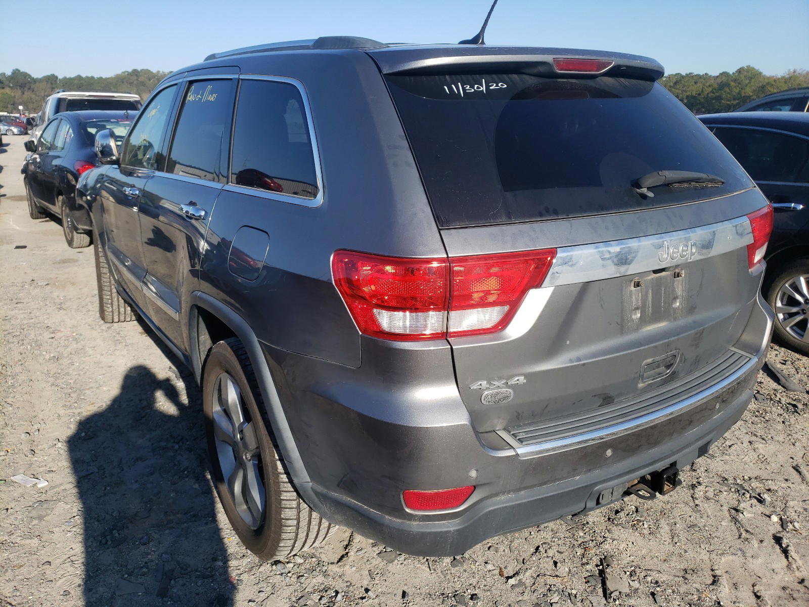 Photo 3 from auction – 2012 JEEP GRAND CHER with VIN 1C4RJFCG5CC300992