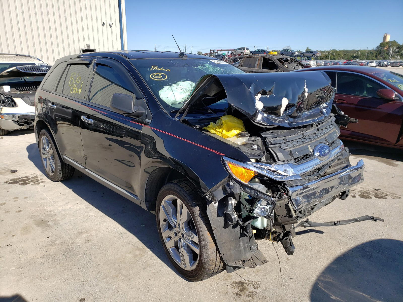FORD EDGE SEL 2011 with VIN 2FMDK3JC3BBB50297 - Photo from auction