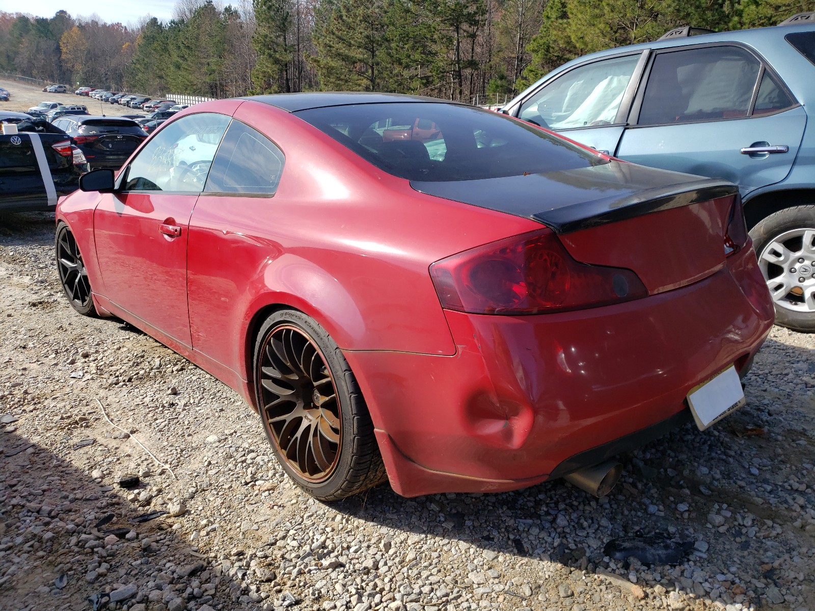 Photo 3 from auction – 2005 INFINITI G35 with VIN JNKCV54E65M415517