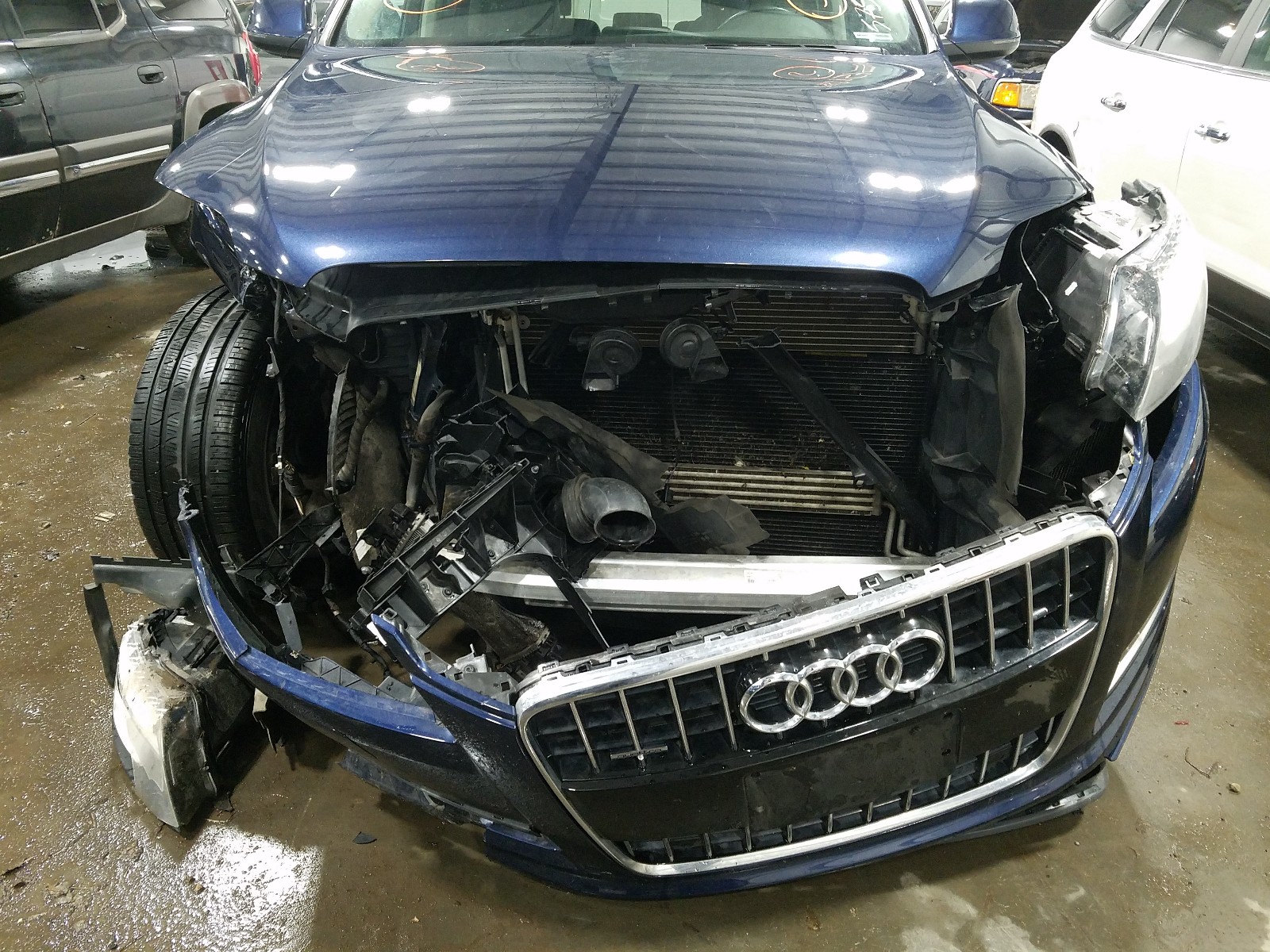 Photo 9 from auction – 2013 AUDI Q7 PREMIUM with VIN WA1LGAFE4DD003607