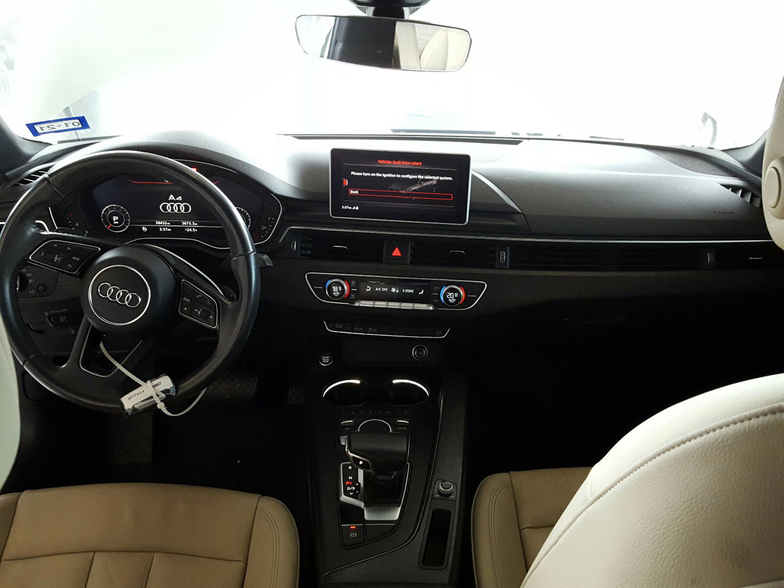 Photo 9 from auction – 2017 AUDI A4 ULTRA P with VIN WAUKMAF46HN056940
