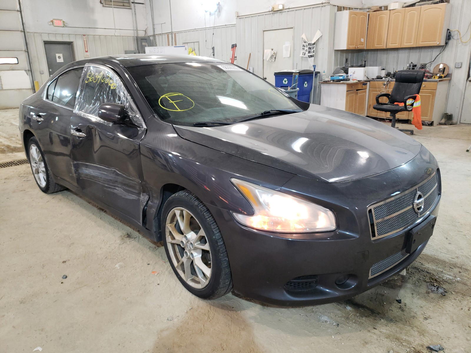 NISSAN MAXIMA S 2012 with VIN 1N4AA5AP8CC813508 - Photo from auction