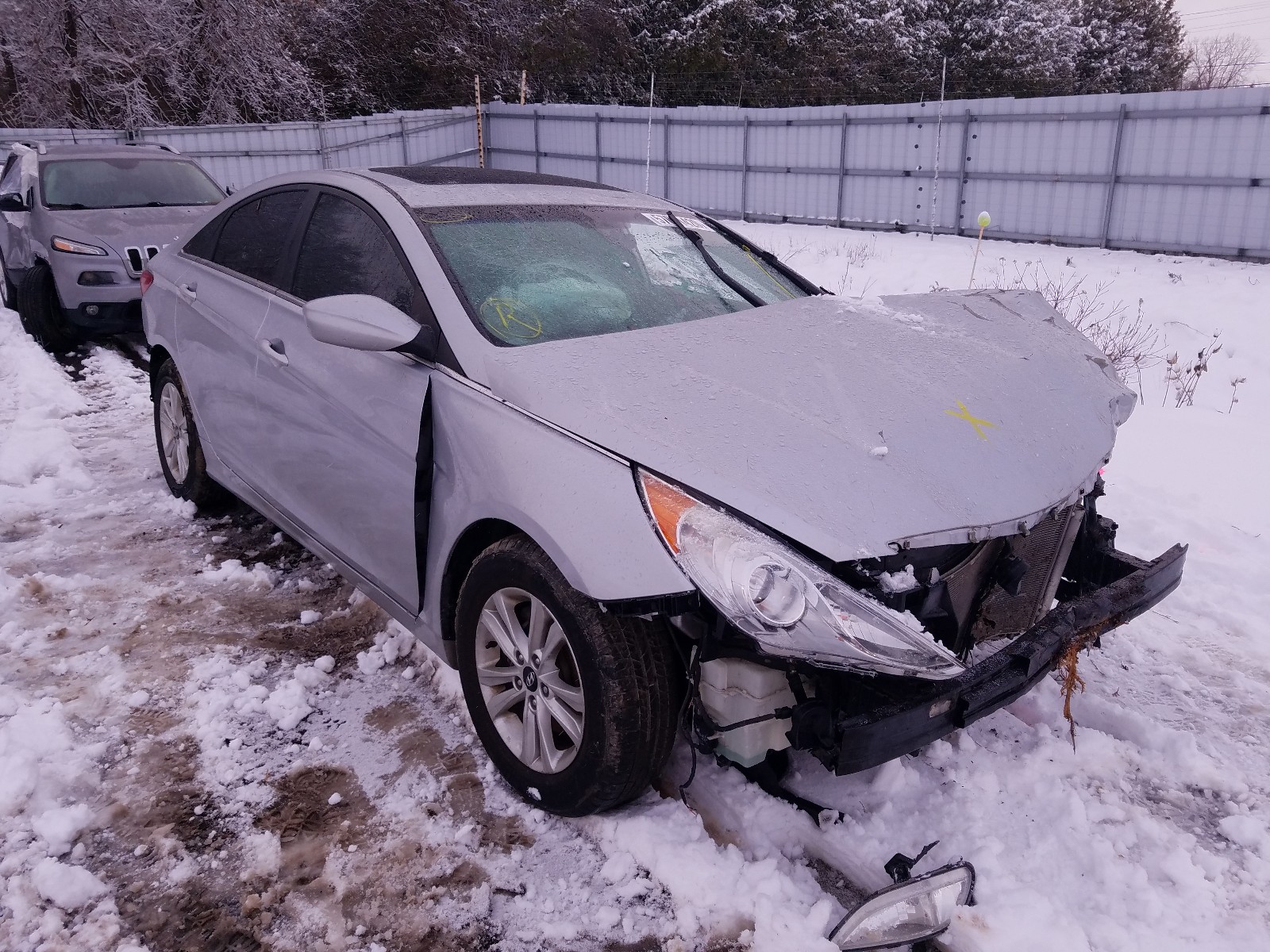 Photo 1 from auction – 2011 HYUNDAI SONATA GLS with VIN 5NPEB4AC0BH153063