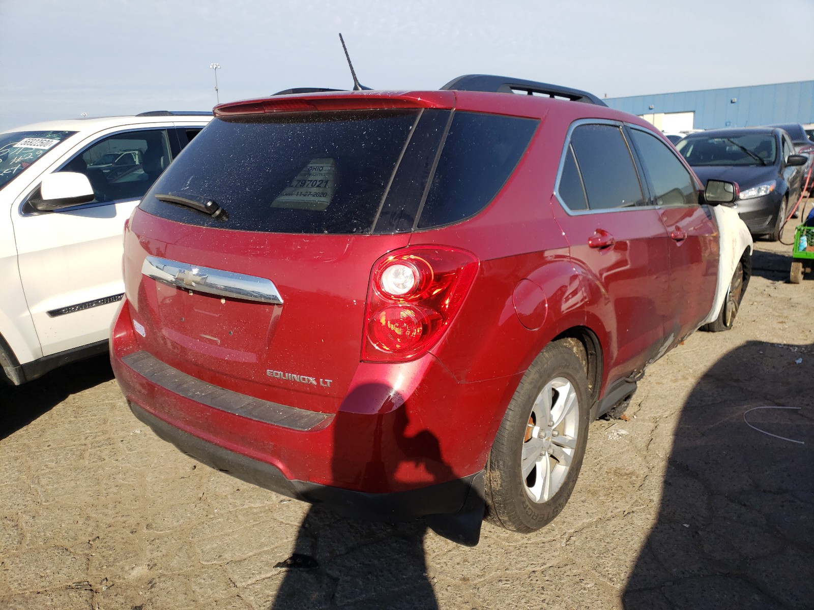 Photo 4 from auction – 2013 CHEVROLET EQUINOX LT with VIN 2GNALDEK1D1259370