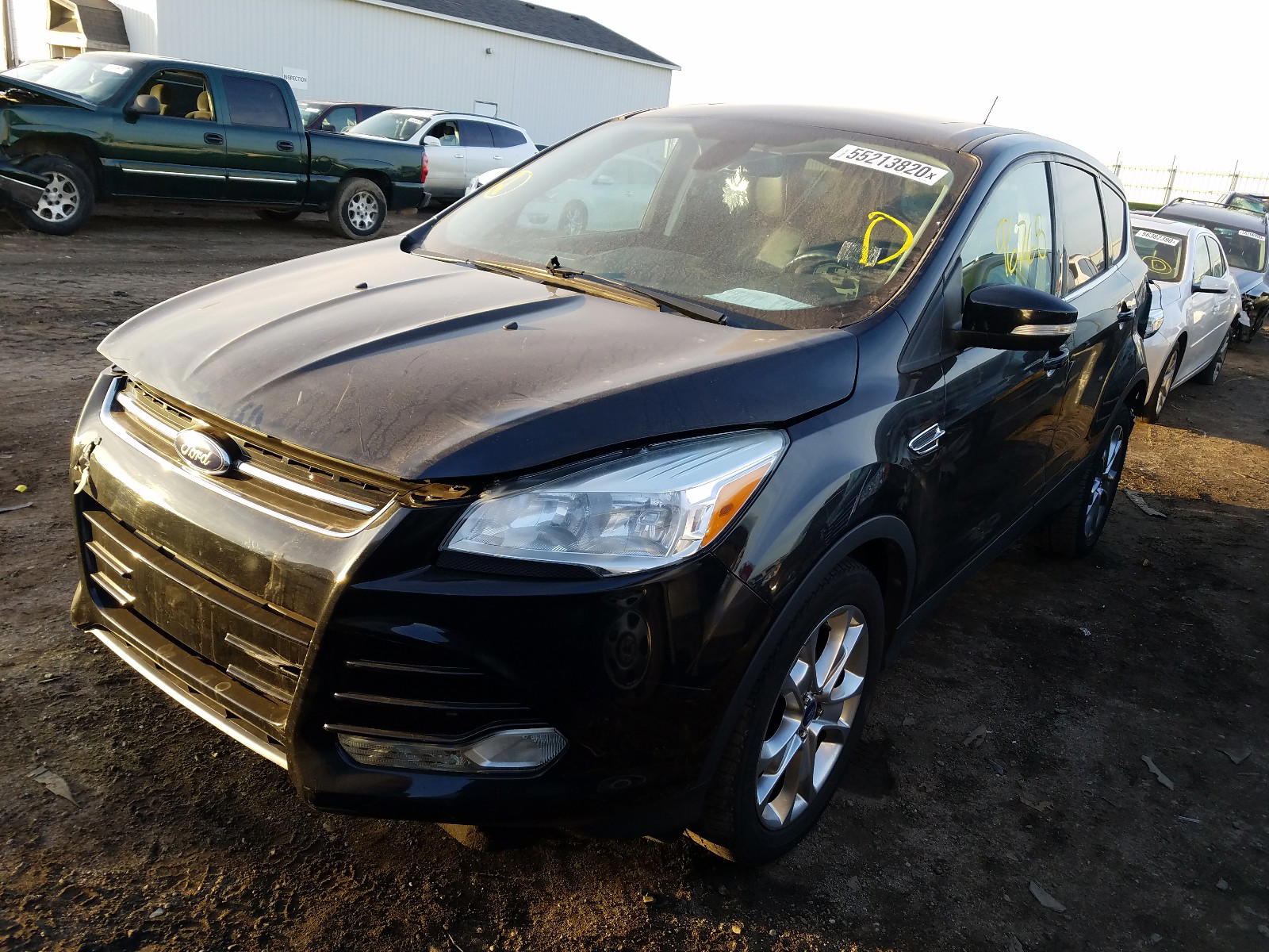 Photo 2 from auction – 2013 FORD ESCAPE SEL with VIN 1FMCU0HX2DUC53785