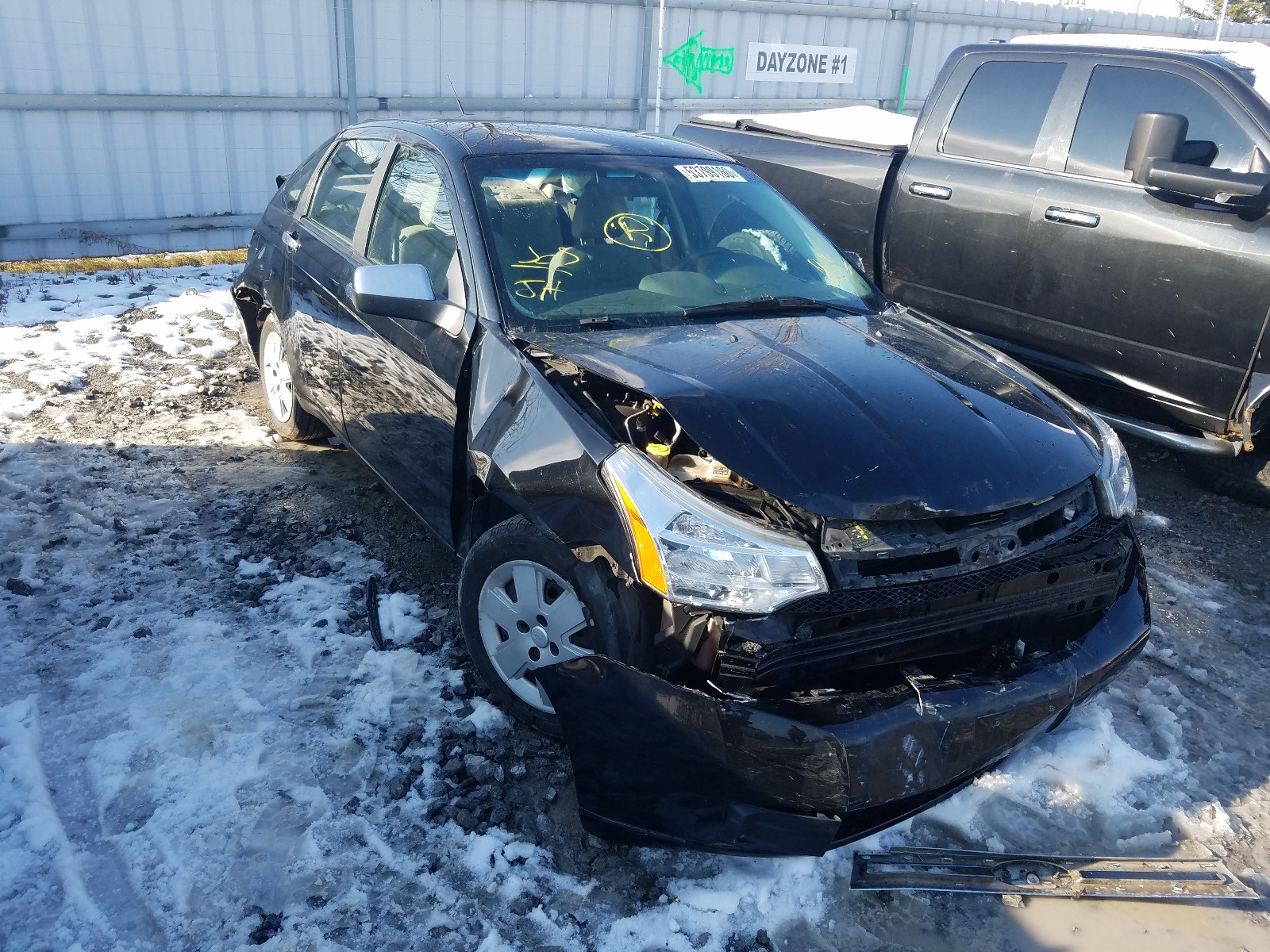 Photo 1 from auction – 2008 FORD FOCUS S/SE with VIN 1FAHP34N08W119221