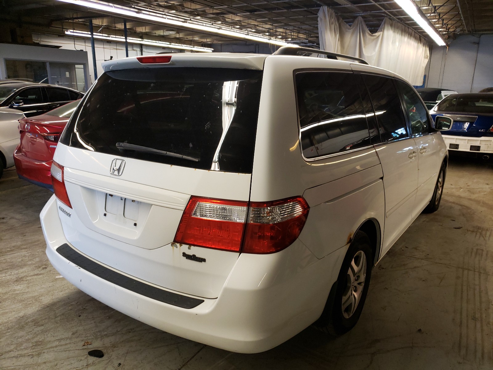 Photo 4 from auction – 2007 HONDA ODYSSEY EX with VIN 5FNRL38627B141009