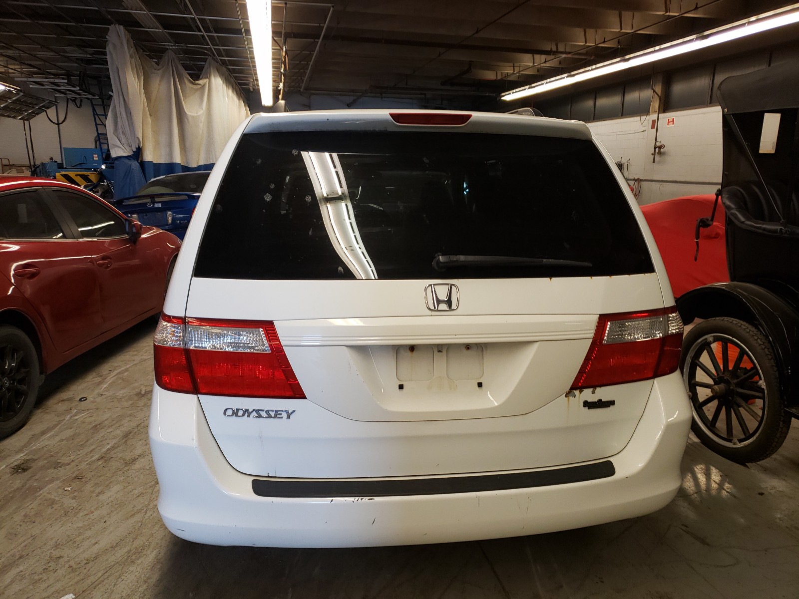 Photo 9 from auction – 2007 HONDA ODYSSEY EX with VIN 5FNRL38627B141009