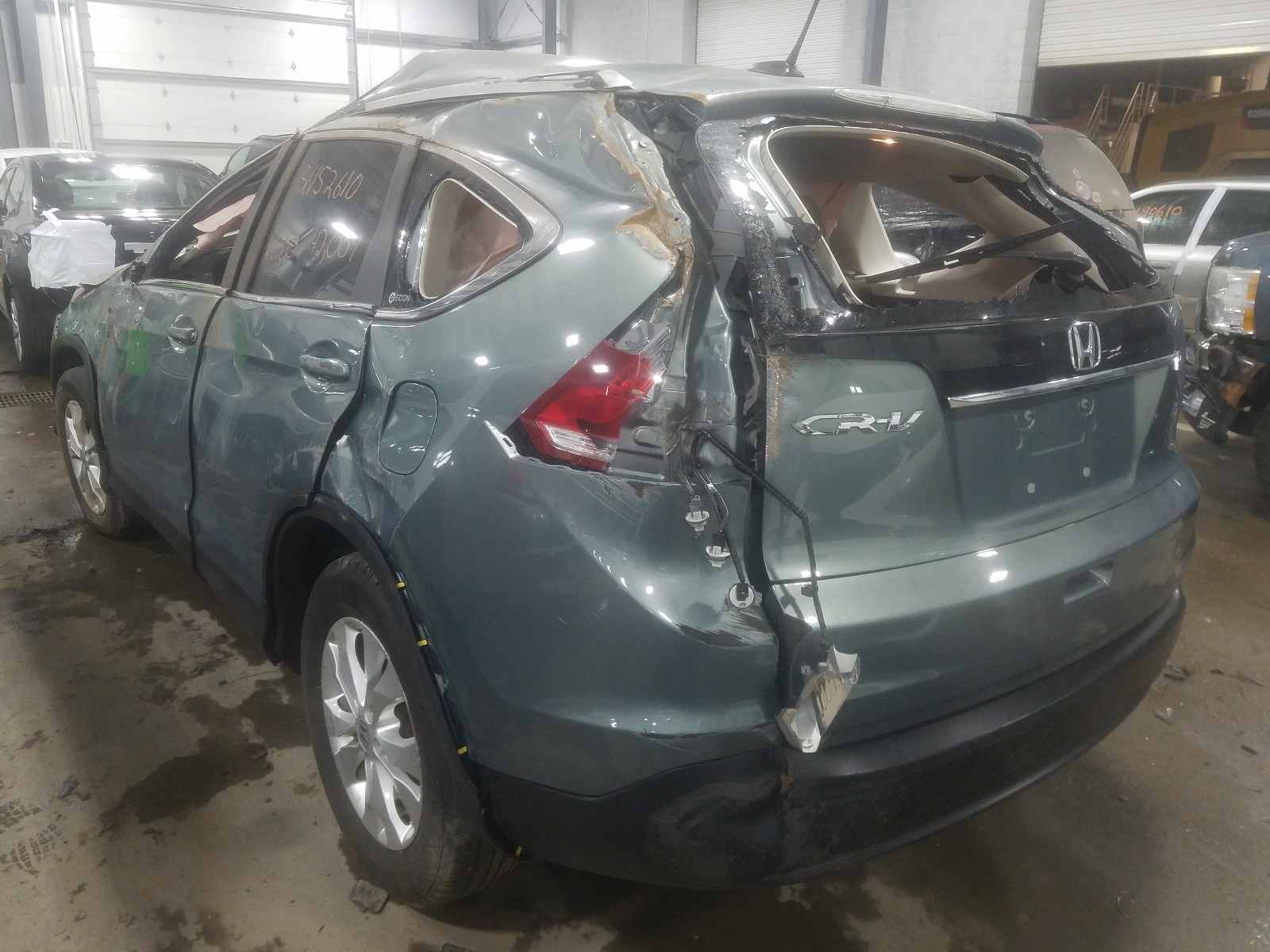 Photo 3 from auction – 2012 HONDA CR-V EXL with VIN 5J6RM4H77CL068703