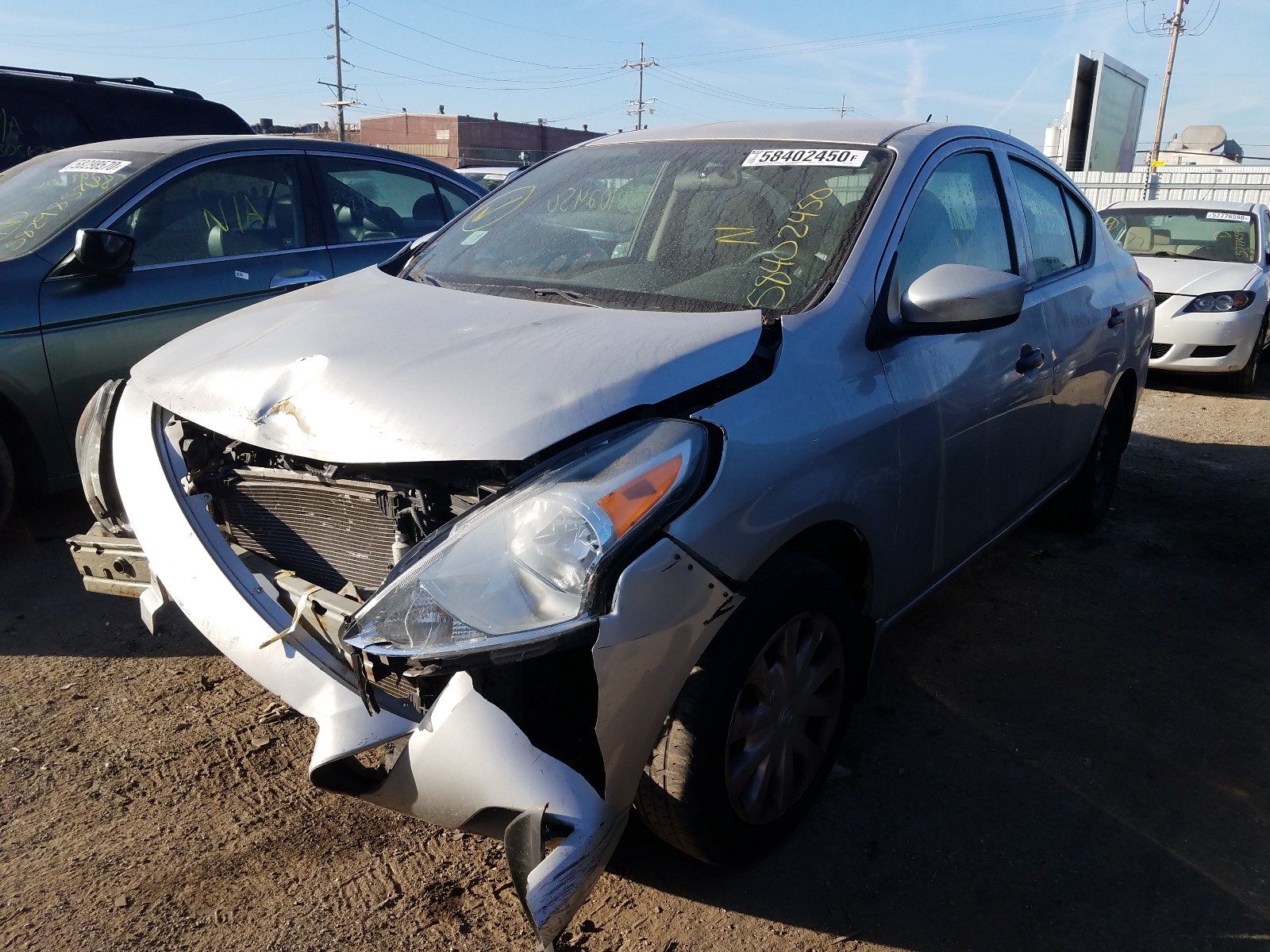 Photo 2 from auction – 2017 NISSAN VERSA S with VIN 3N1CN7AP4HL849827