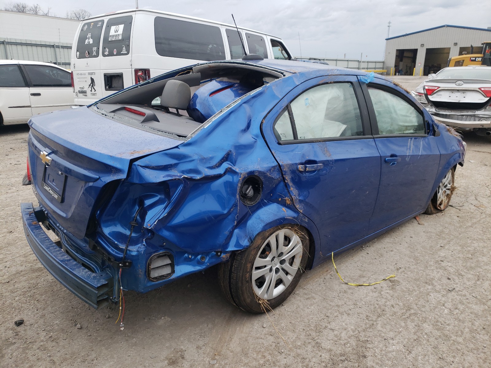 Photo 4 from auction – 2020 CHEVROLET SONIC LS with VIN 1G1JB5SB3L4142603