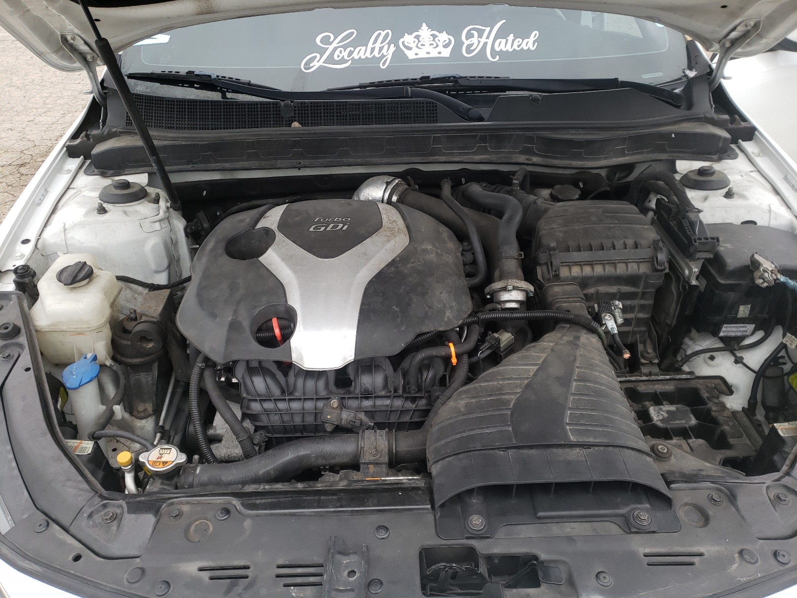 Photo 7 from auction – 2014 KIA OPTIMA SX with VIN 5XXGR4A61EG269113