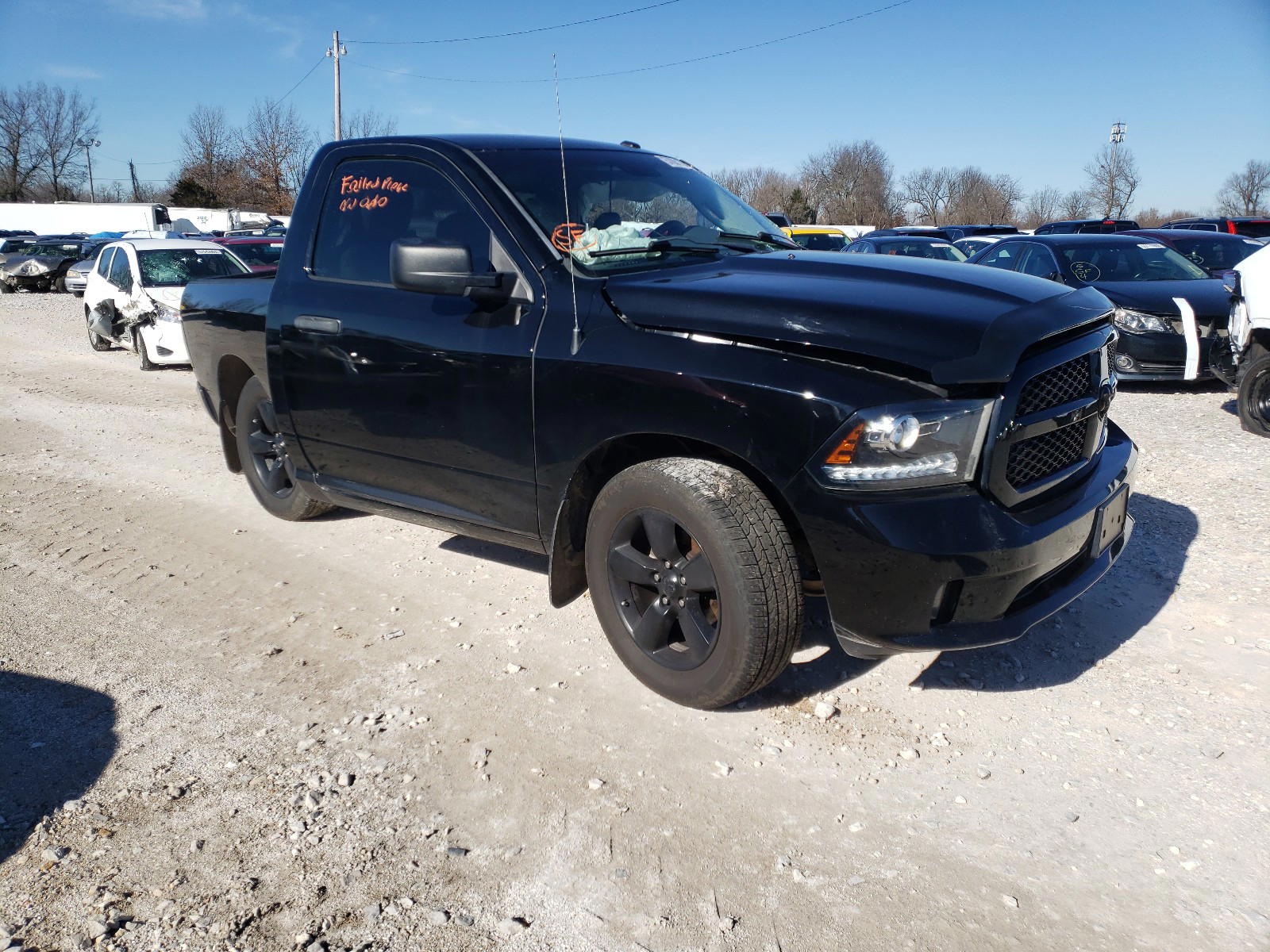 RAM 1500 2015 with VIN 3C6JR7AT6FG560273 - Photo from auction