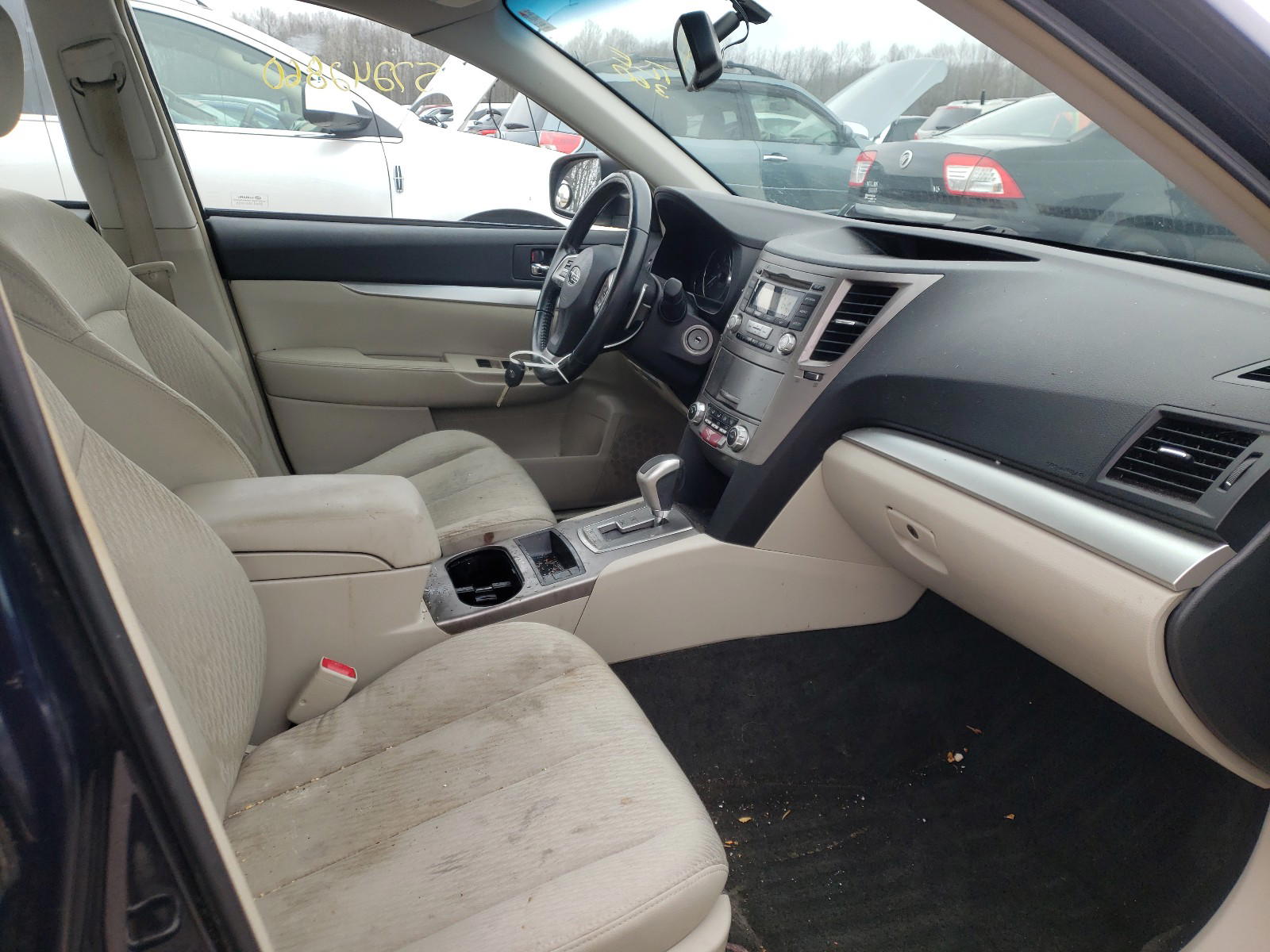 Photo 5 from auction – 2012 SUBARU LEGACY 2.5 with VIN 4S3BMBB69C3038615