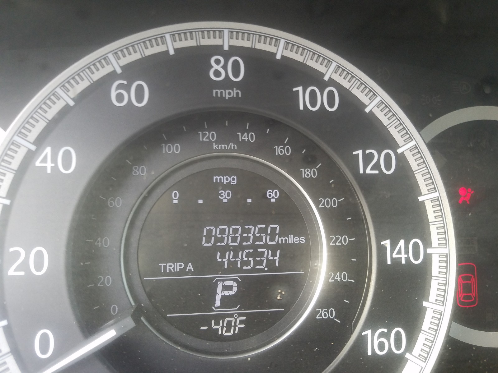 Photo 8 from auction – 2014 HONDA ACCORD EX with VIN 1HGCR2F76EA139992