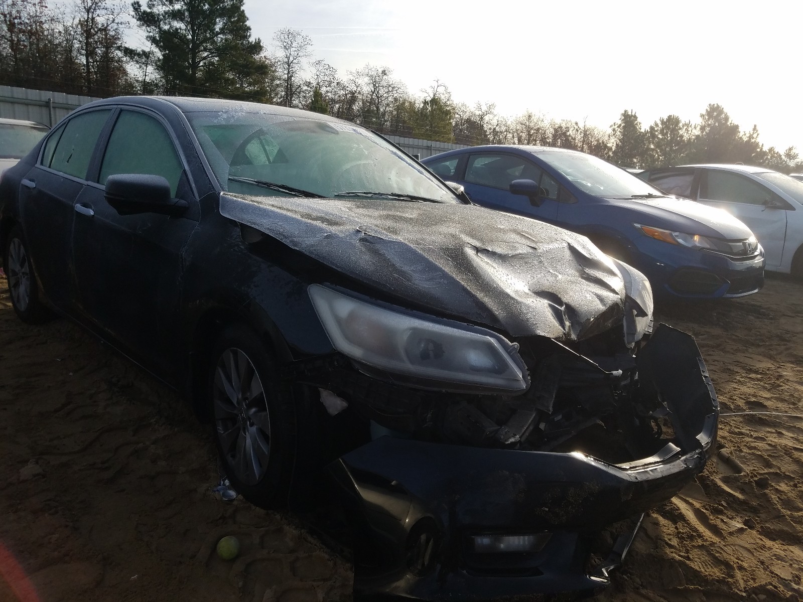 HONDA ACCORD EX 2014 with VIN 1HGCR2F76EA139992 - Photo from auction