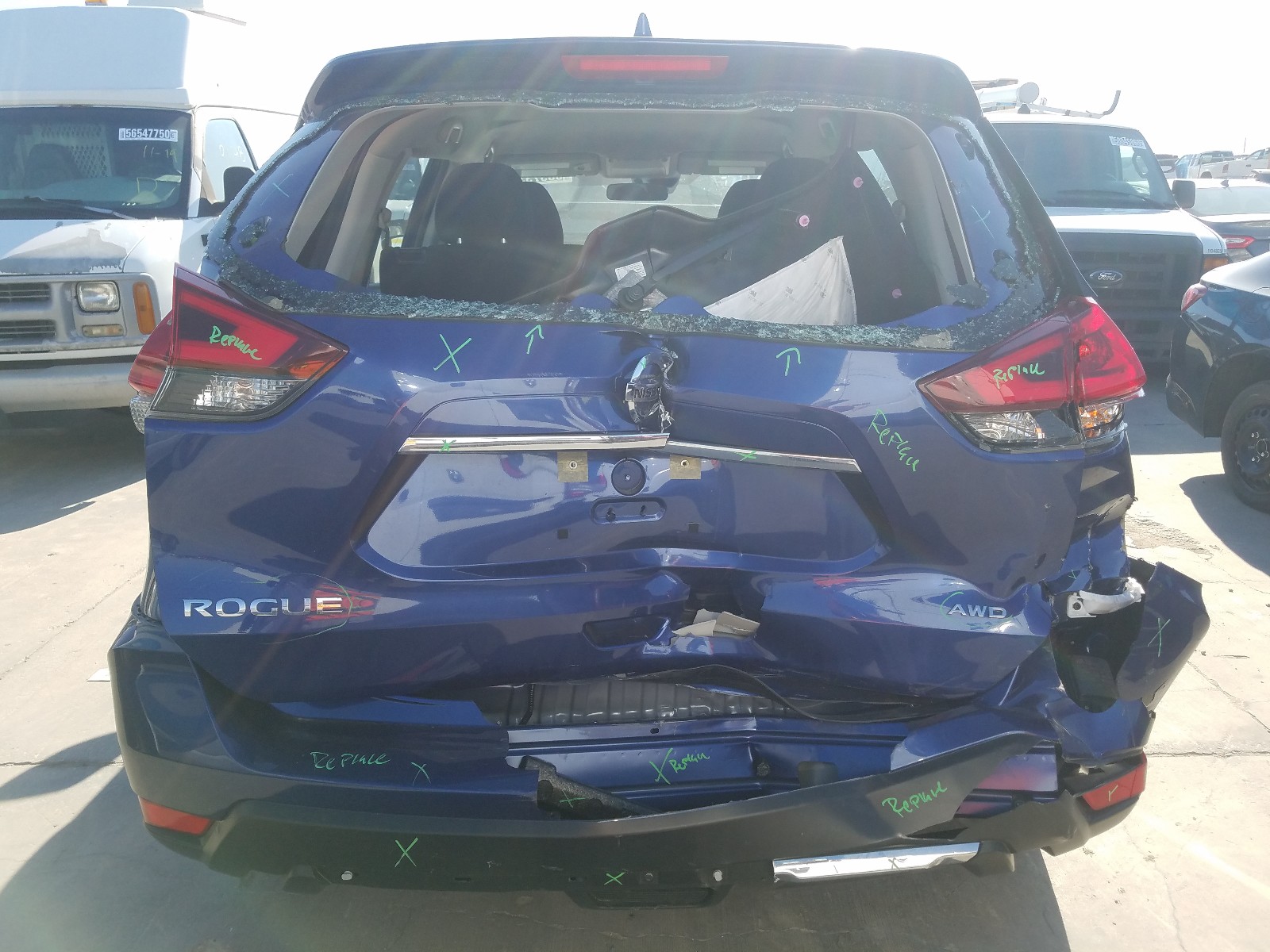 Photo 9 from auction – 2020 NISSAN ROGUE S with VIN KNMAT2MV5LP540212