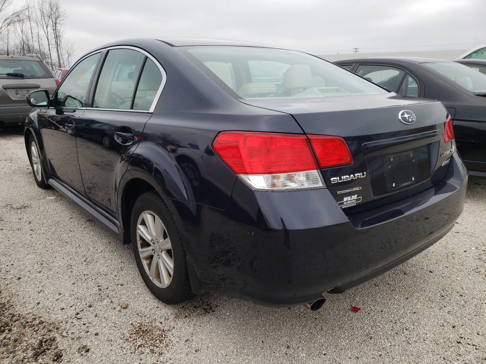 Photo 3 from auction – 2012 SUBARU LEGACY 2.5 with VIN 4S3BMBB69C3038615