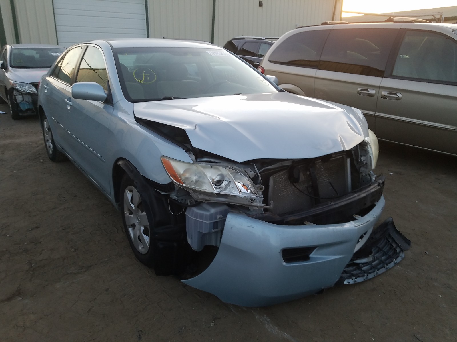 TOYOTA CAMRY CE 2007 with VIN JTNBE46KX73012719 - Photo from auction