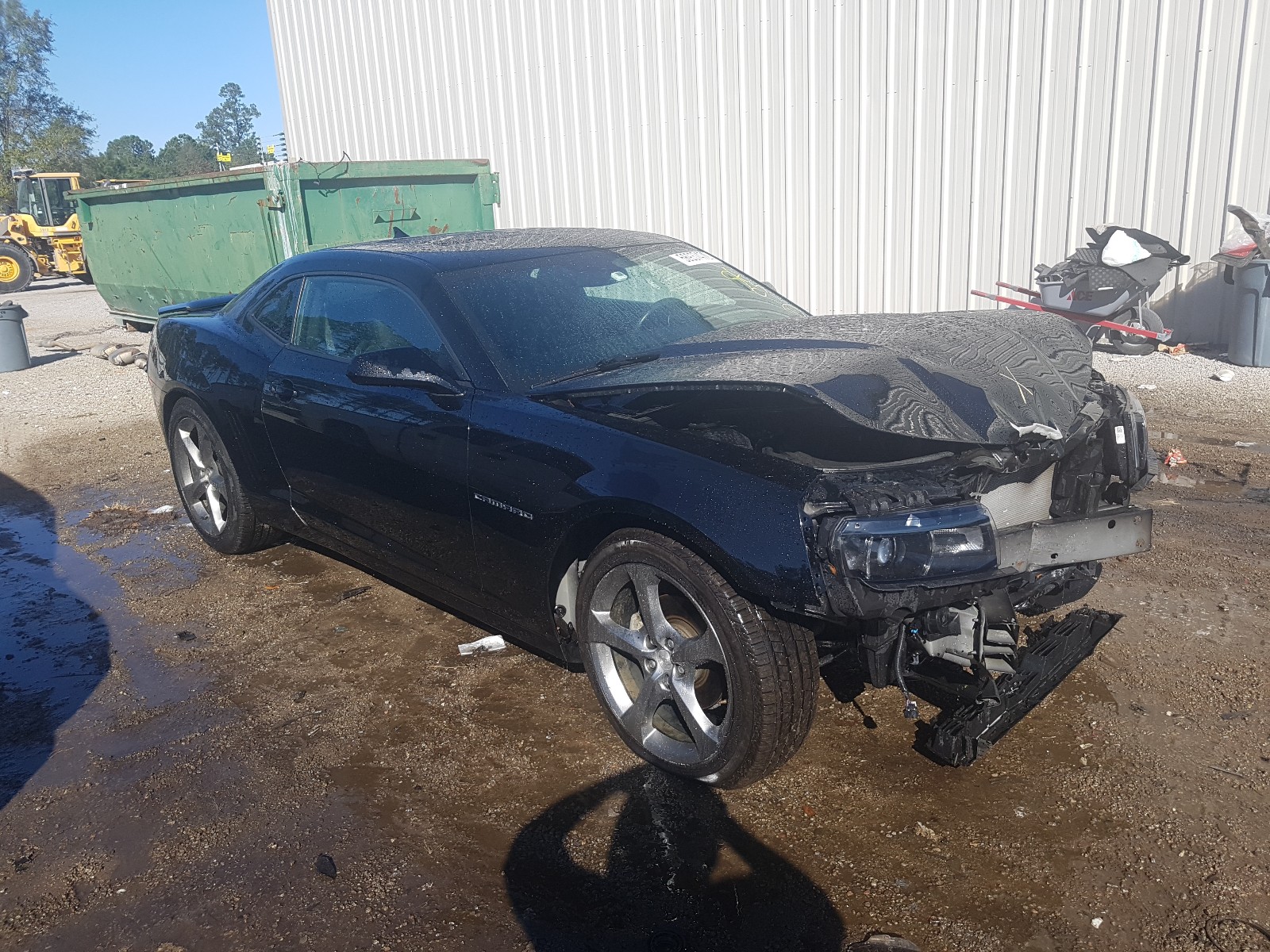 CHEVROLET CAMARO LT 2014 with VIN 2G1FC1E33E9177156 - Photo from auction
