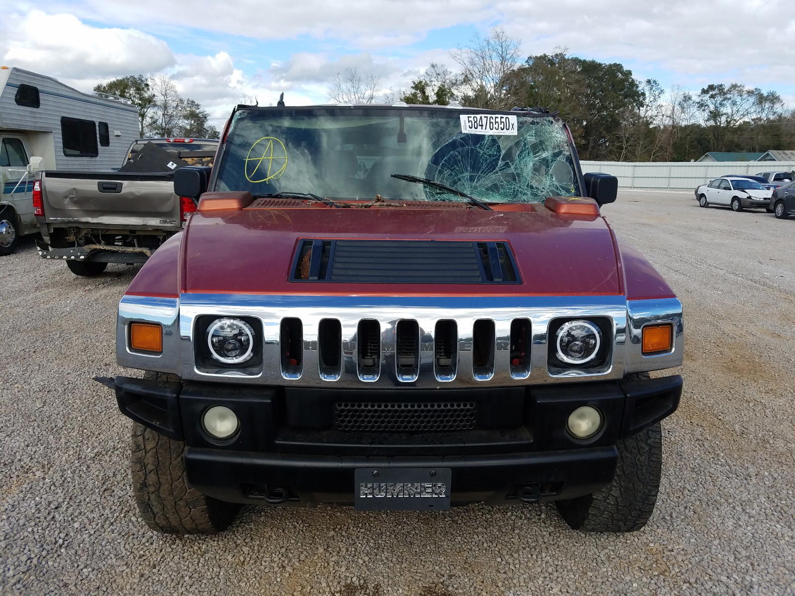 Photo 9 from auction – 2003 HUMMER H2 with VIN 5GRGN23U03H127930