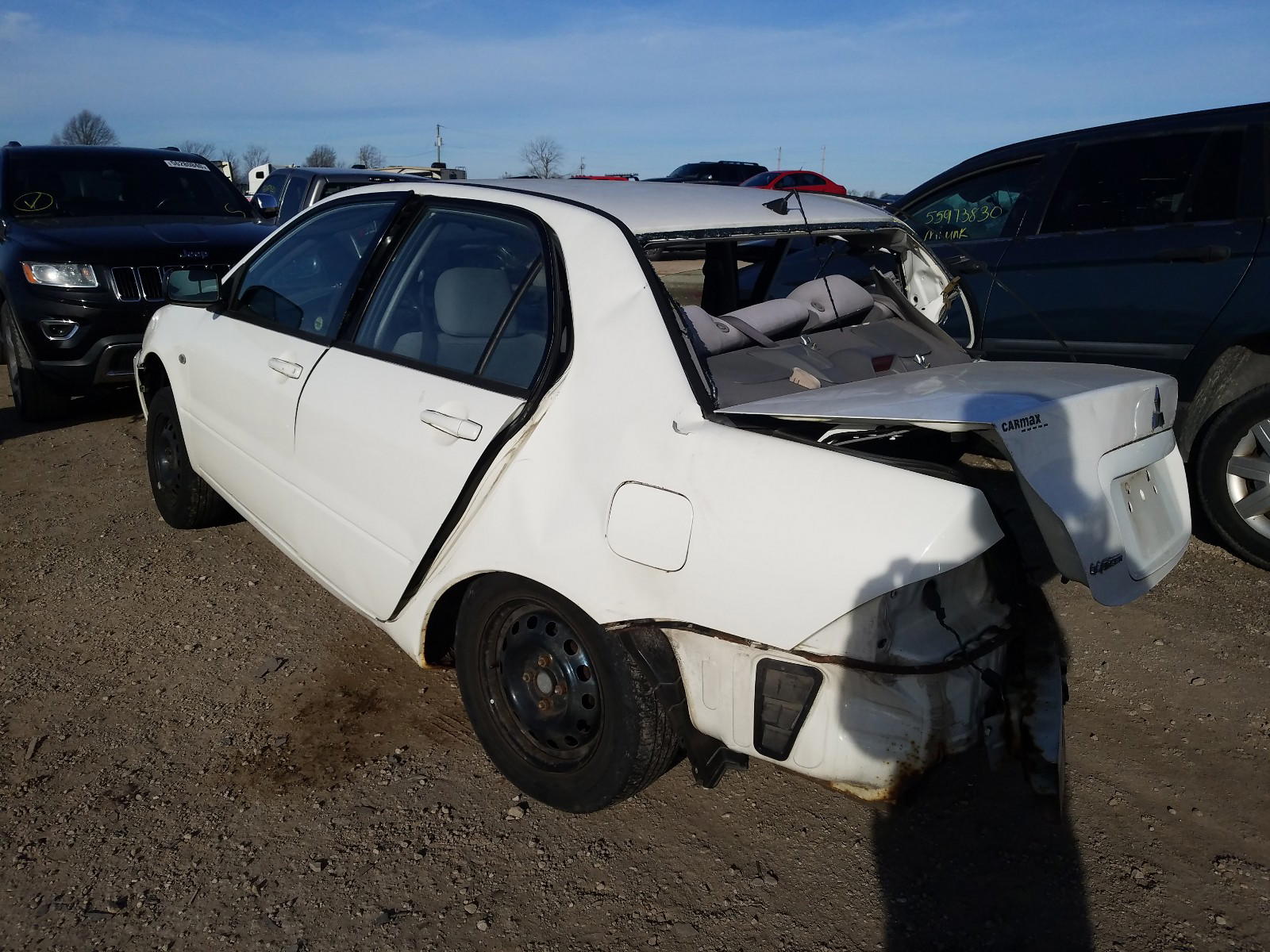 Photo 3 from auction – 2004 MITSUBISHI LANCER with VIN JA3AJ26E14U045400