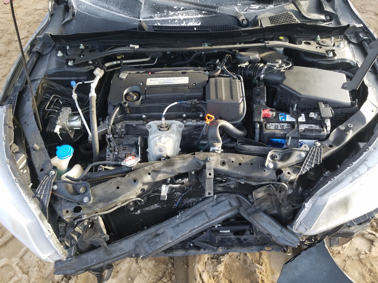 Photo 7 from auction – 2014 HONDA ACCORD EX with VIN 1HGCR2F76EA139992