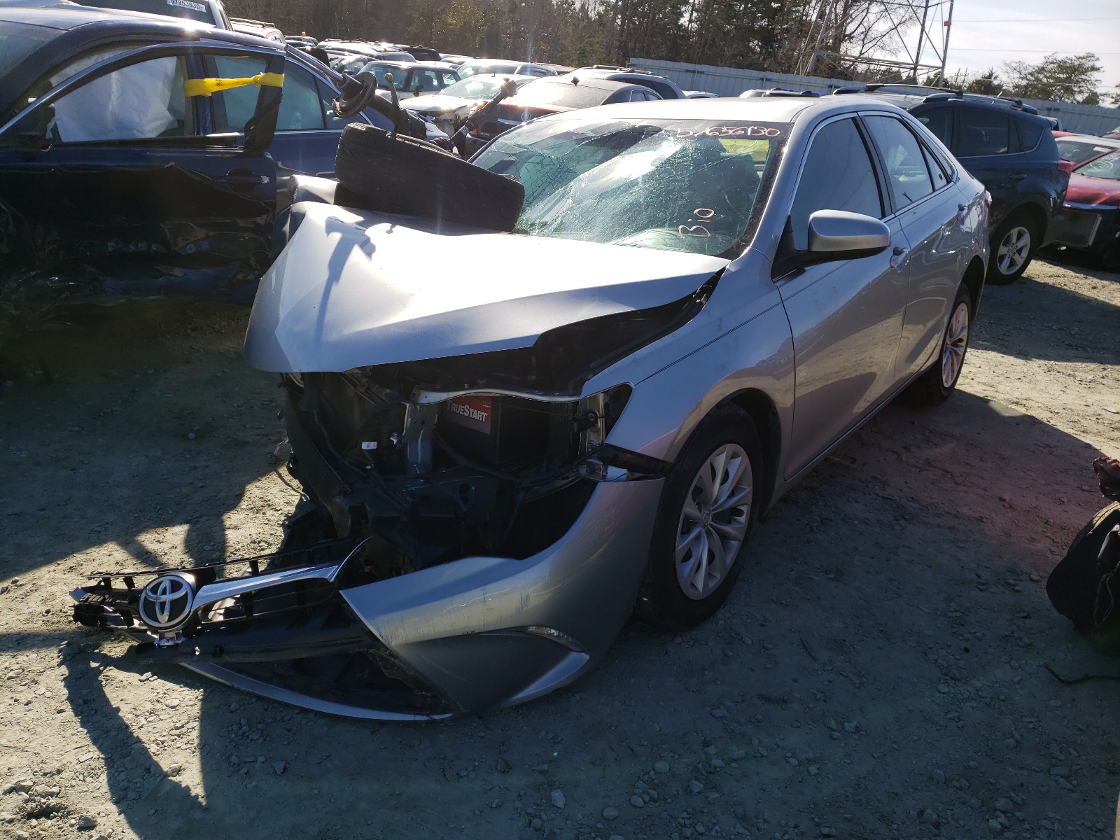 Photo 2 from auction – 2016 TOYOTA CAMRY LE with VIN 4T4BF1FK9GR567026