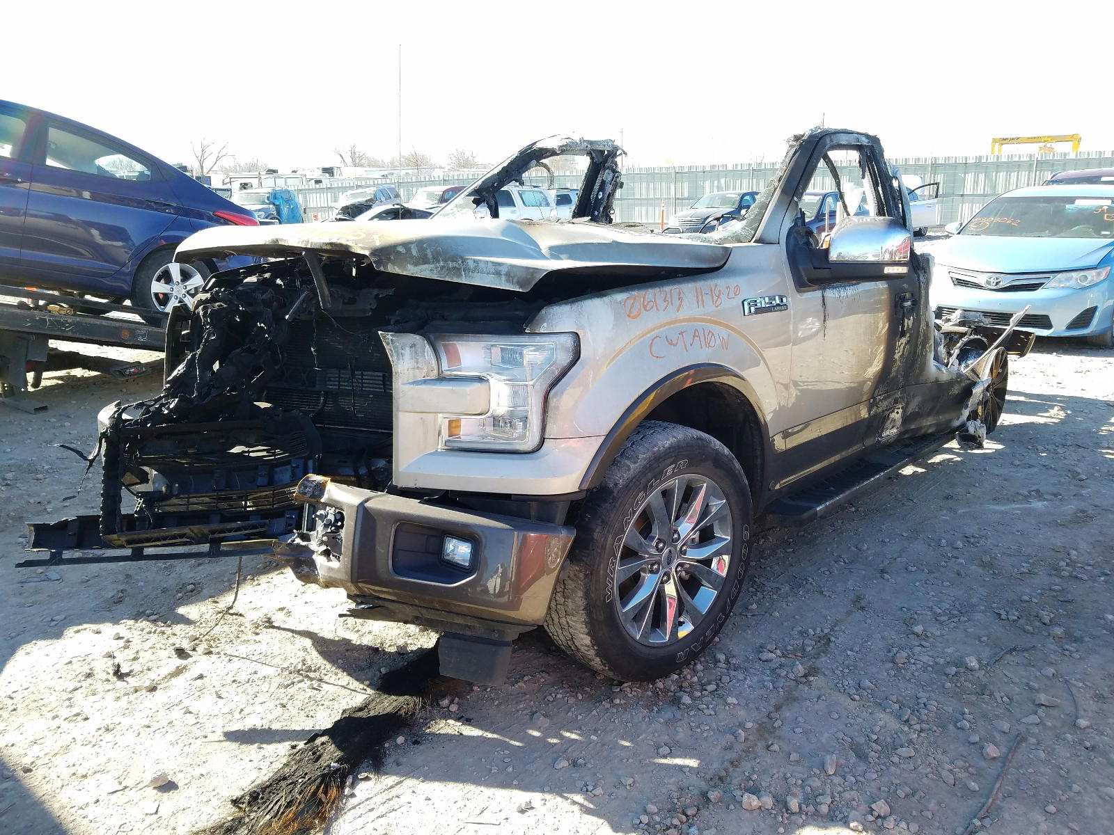 Photo 2 from auction – 2017 FORD F150 SUPER with VIN 1FTEW1EF2HKC71777