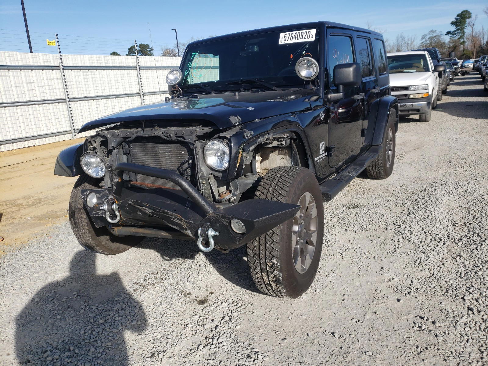 Photo 2 from auction – 2013 JEEP WRANGLER U with VIN 1C4BJWEG9DL659746