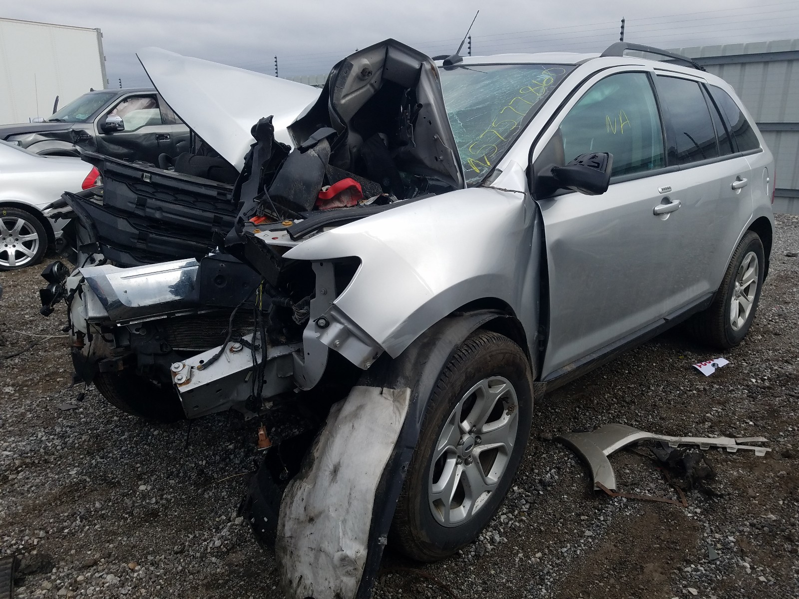 Фото 2 с аукциона – 2014 FORD EDGE SEL с VIN 2FMDK3JC3EBA15521