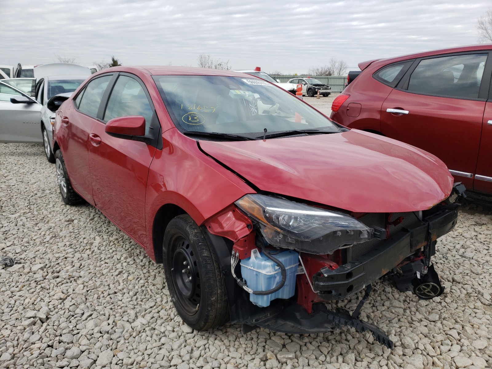 Photo 1 from auction – 2019 TOYOTA COROLLA L with VIN 2T1BURHE9KC181657