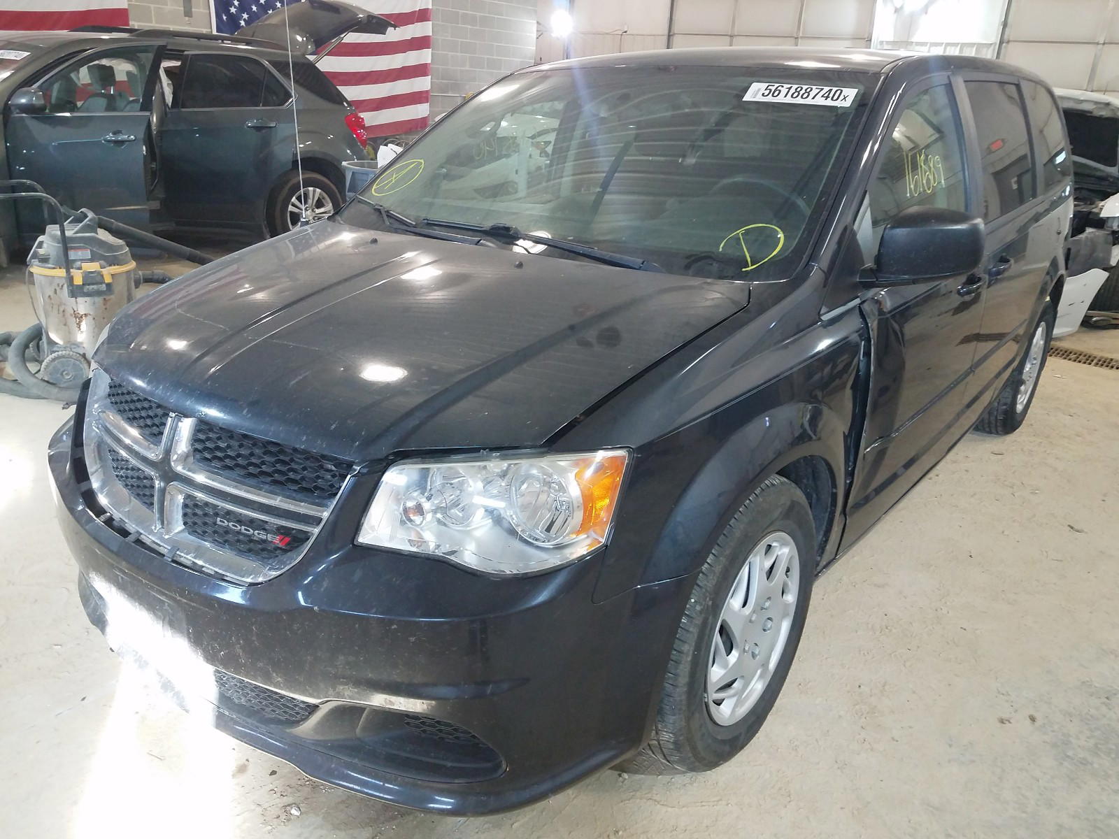 Photo 2 from auction – 2013 DODGE GRAND CARA with VIN 2C4RDGBG2DR807050