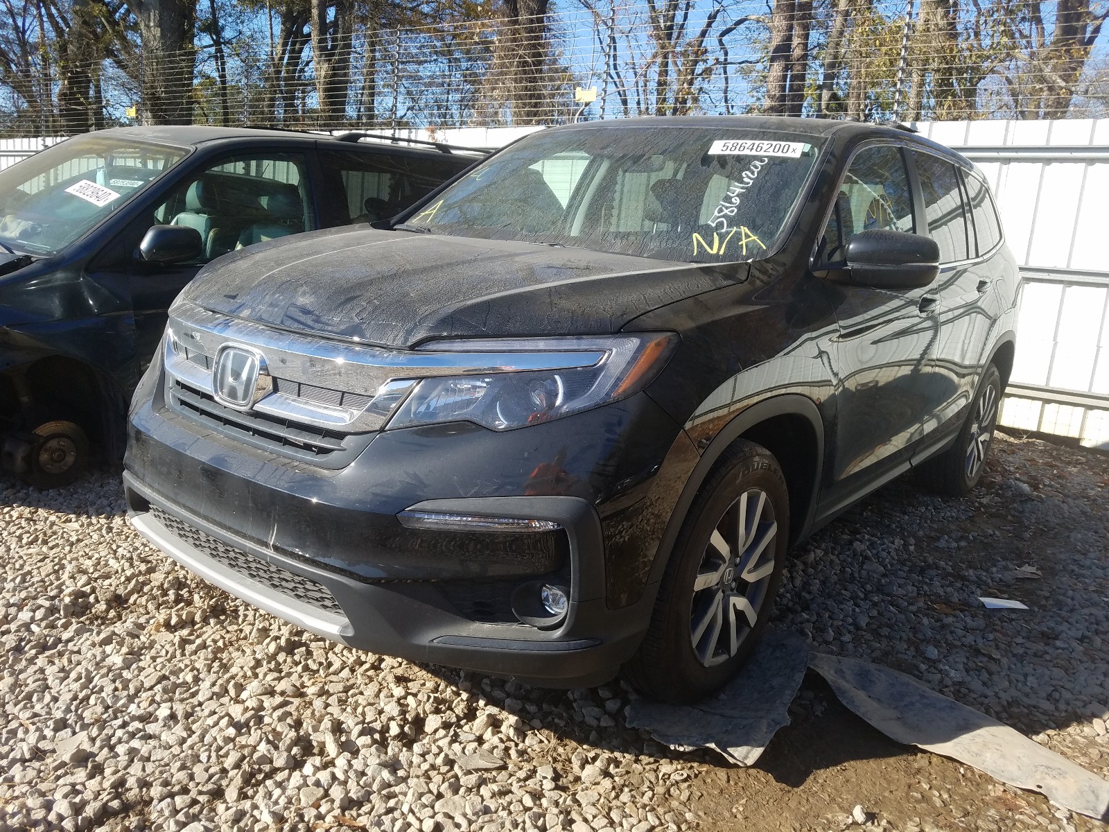 Photo 2 from auction – 2019 HONDA PILOT EXL with VIN 5FNYF5H5XKB016337