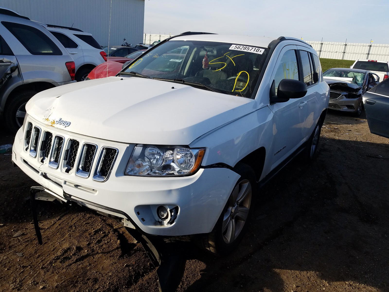 Photo 2 from auction – 2013 JEEP COMPASS SP with VIN 1C4NJDBB4DD168201