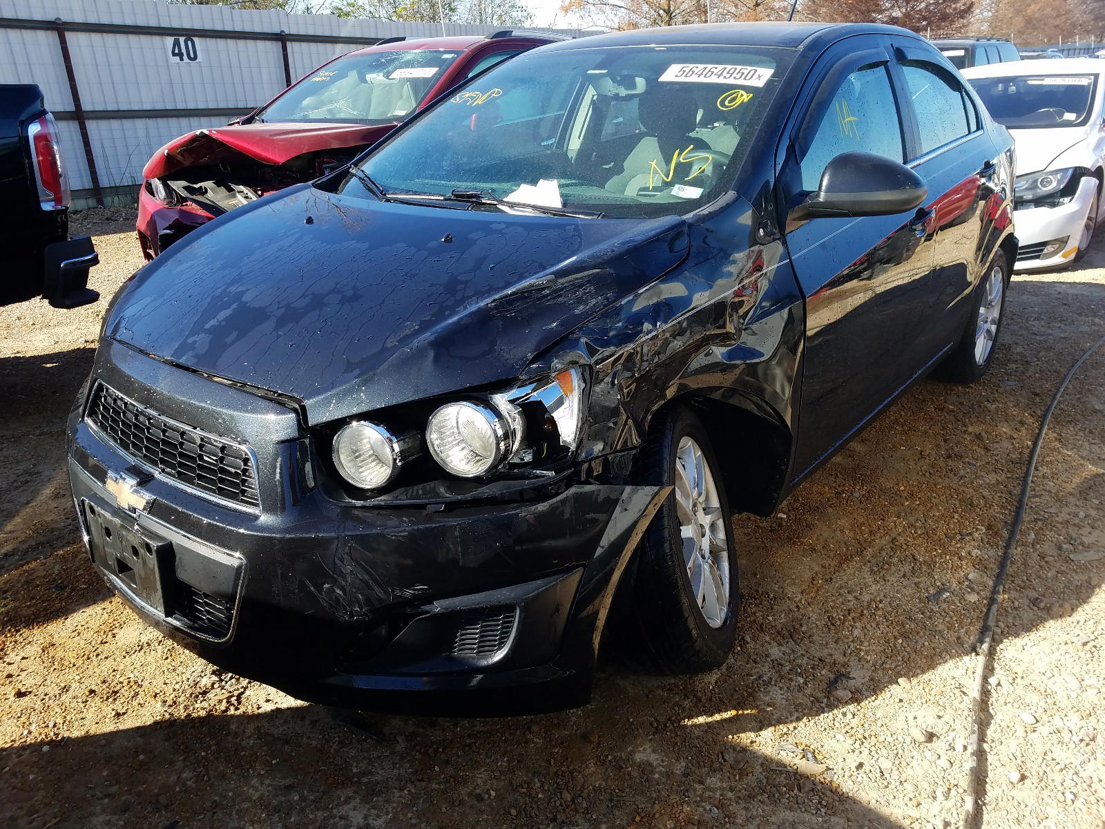Photo 2 from auction – 2014 CHEVROLET SONIC LT with VIN 1G1JC5SH7E4237976