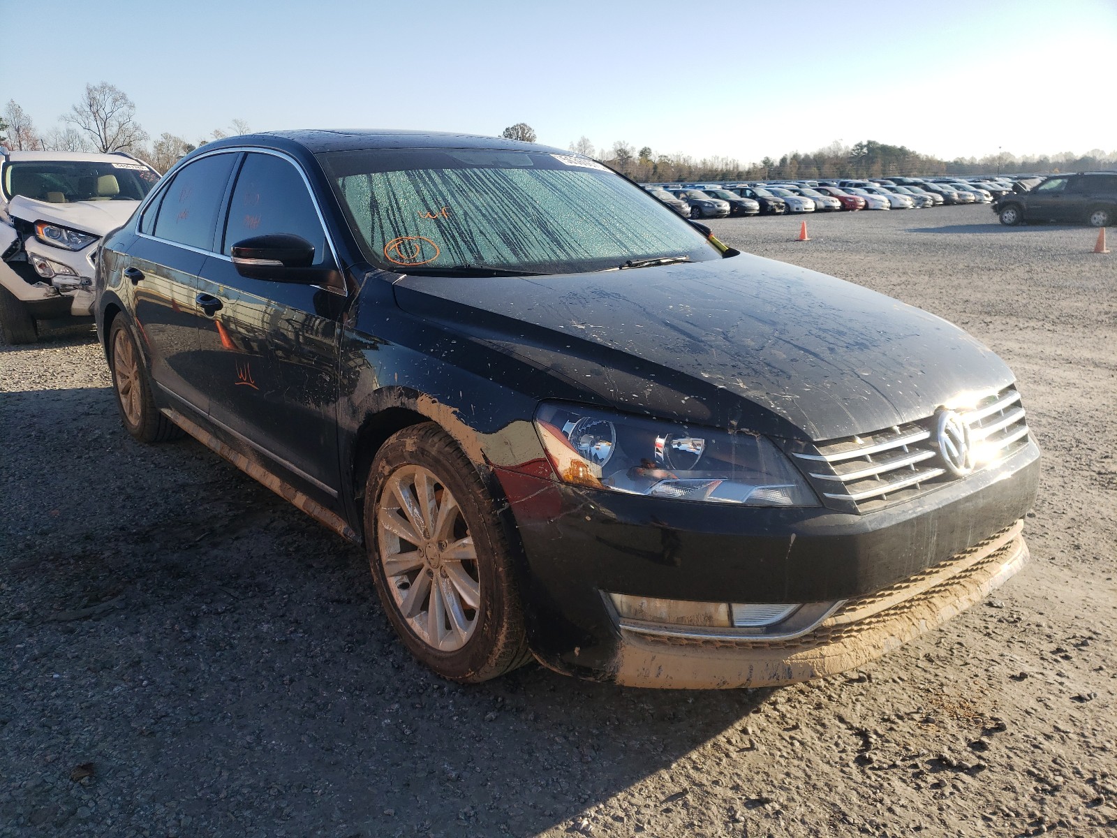 Photo 1 from auction – 2013 VOLKSWAGEN PASSAT SEL with VIN 1VWCP7A38DC066405