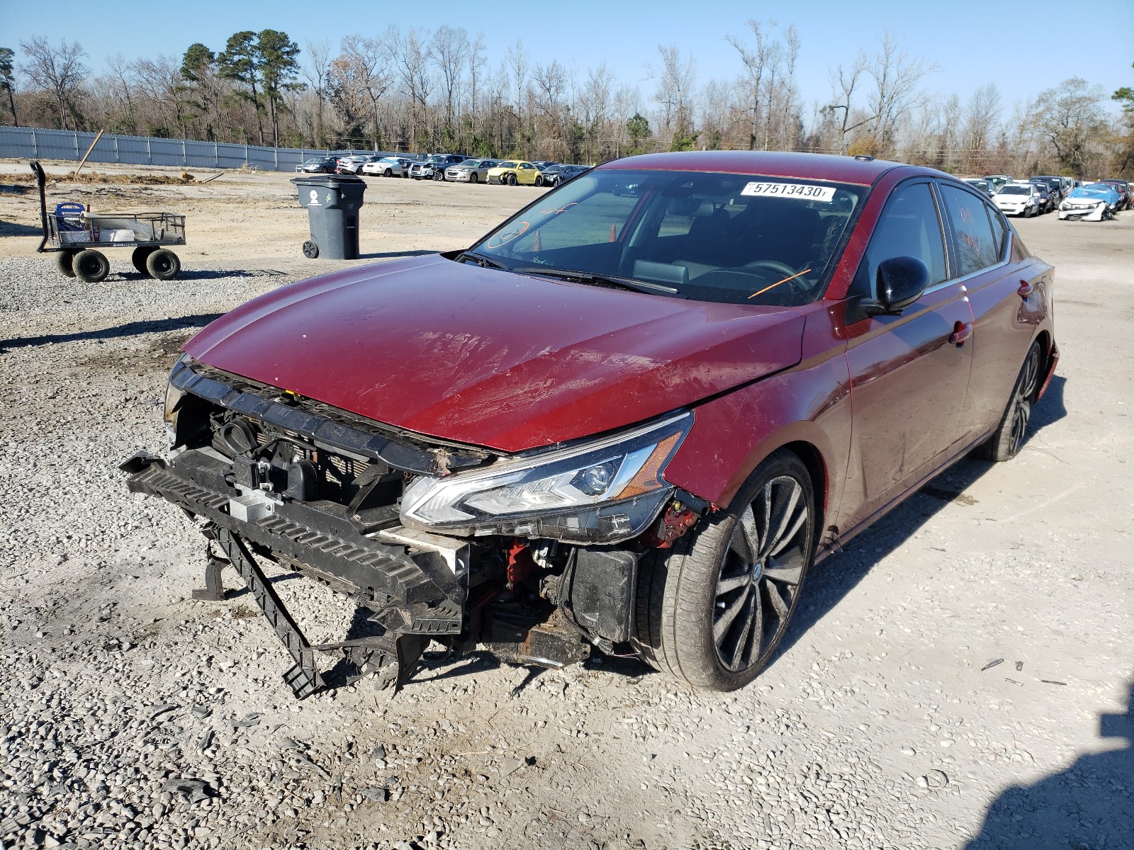 Photo 2 from auction – 2020 NISSAN ALTIMA SR with VIN 1N4BL4CV8LC154494