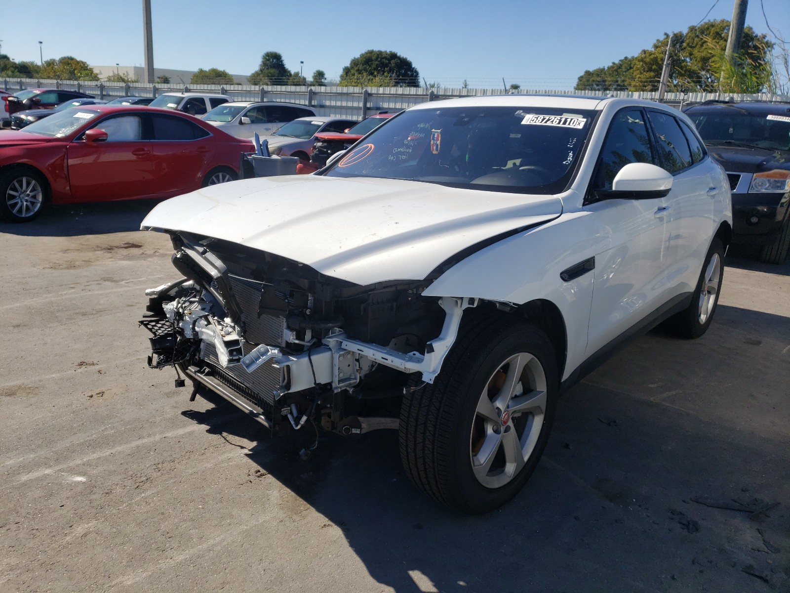 Photo 2 from auction – 2020 JAGUAR F-PACE PRE with VIN SADCJ2FX8LA645881
