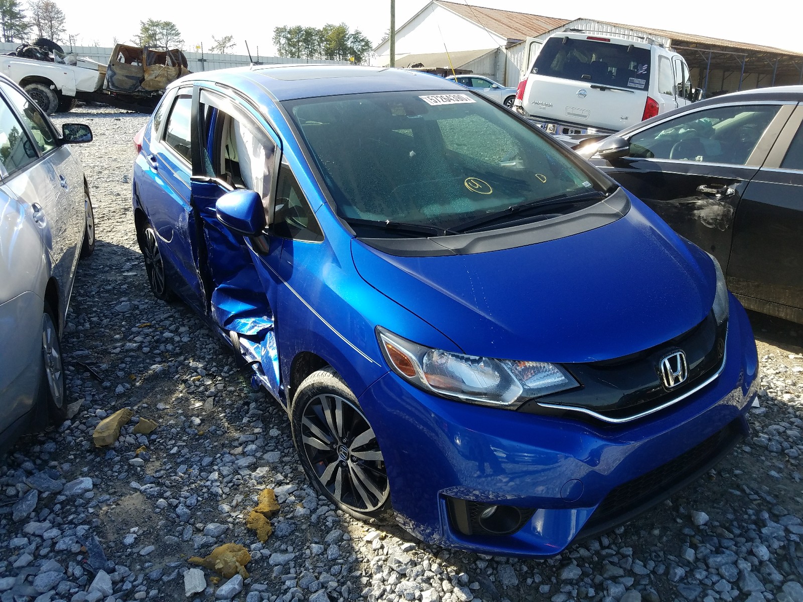 Photo 1 from auction – 2017 HONDA FIT EX with VIN JHMGK5H79HS010693