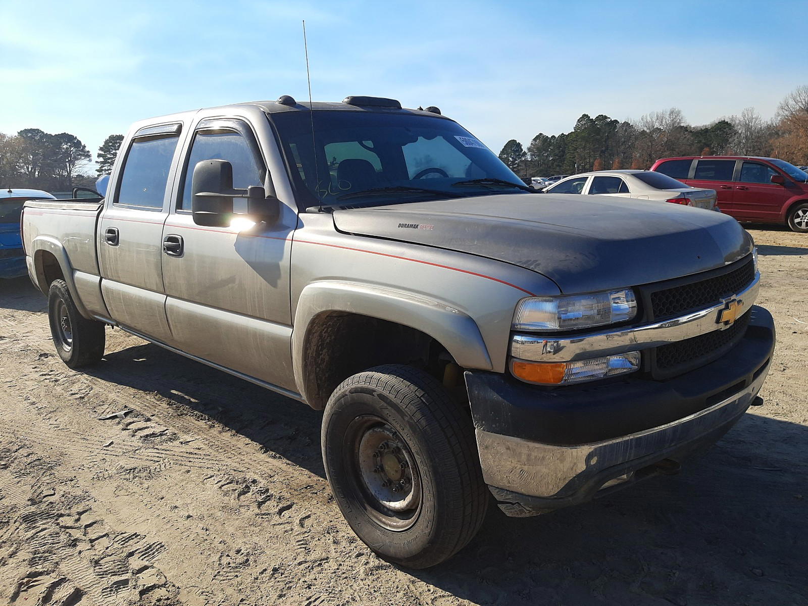 CHEVROLET SILVERADO 2002 with VIN 1GCHK23132F204238 - Photo from auction