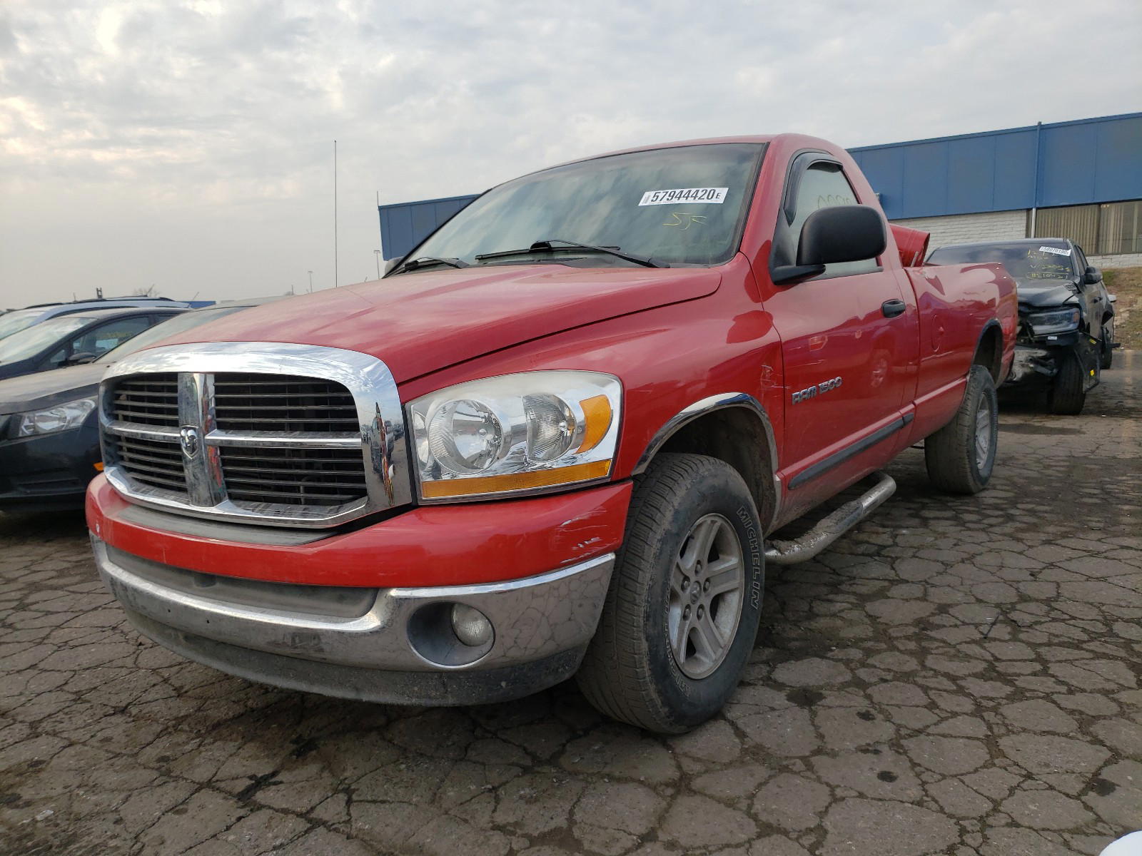 Photo 2 from auction – 2006 DODGE RAM 1500 S with VIN 1D7HA16N96J210288